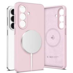 Tech-Protect Etui pokrowiec na Samsung Galaxy S26 Silicone MagSafe - różowy