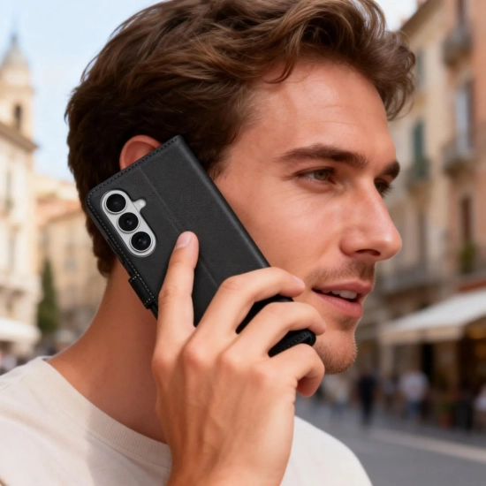 Tech-Protect Etui futerał na Samsung Galaxy S26+ Wallet - czarny