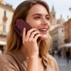 Tech-Protect Etui futerał na Samsung Galaxy S26 Smart Wallet - bordowy