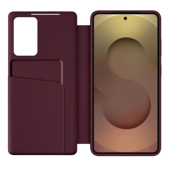 Tech-Protect Etui futerał na Samsung Galaxy S26 Smart Wallet - bordowy