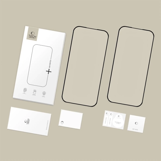 Tech-Protect Szkło hartowane na Google Pixel 9A / 10A Glass Fit+ czarne