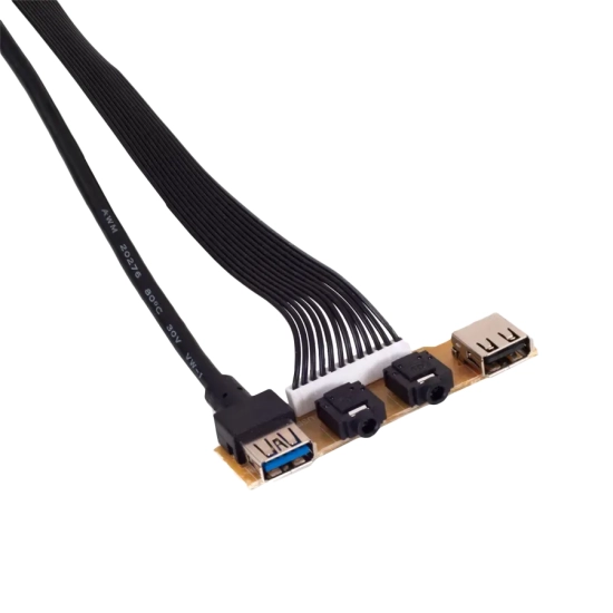 Kabel USB-C Akyga AK-USB-69 60 W 1 m zielony