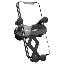 WOZINSKY Uchwyt na telefon do samochodu grawitacyjny na kratkę