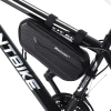 WOZINSKY Torba rowerowa na ramę roweru 1.5 l czarny
