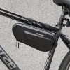 WOZINSKY Torba rowerowa na ramę roweru 1.5 l czarny