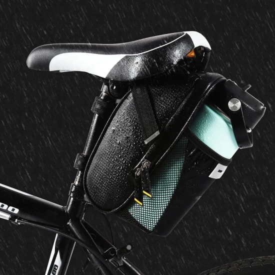 WOZINSKY Torba rowerowa pod siodełko 1.5 l czarny