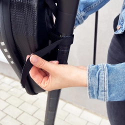 WOZINSKY Wodoodporna torba na kierownicę hulajnogi torba na hulajnogę 3 l