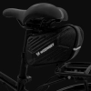 WOZINSKY Torba rowerowa pod siodełko wodoodporna 1.5 l czarna
