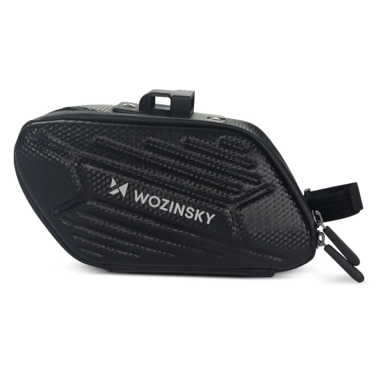 WOZINSKY Torba rowerowa pod siodełko wodoodporna 1.5 l czarna