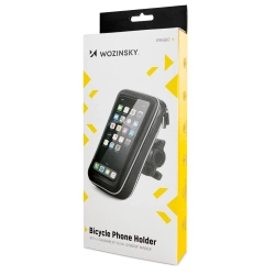 WOZINSKY Etui na telefon z uchwytem na kierownicę do roweru motocykla
