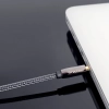 WOZINSKY Uniwersalny kabel przewód mini jack AUX 1.5m czarny