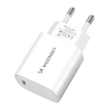 WOZINSKY Ładowarka sieciowa 20W USB-C 100-240V biała