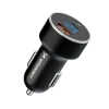 WOZINSKY Ładowarka samochodowa do zapalniczki USB-C USB-A 36W czarna
