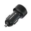 WOZINSKY Ładowarka samochodowa do zapalniczki USB-C USB-A 36W czarna