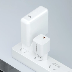 WOZINSKY Ładowarka sieciowa 100-240V PD USB-C 20W biała