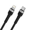 WOZINSKY Kabel przewód do iPhone USB-C - Lightning PD 30W 2m czarny