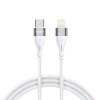 WOZINSKY Kabel przewód do iPhone USB-C - Lightning PD 27W 1m biały
