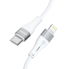 WOZINSKY Kabel przewód do iPhone USB-C - Lightning PD 27W 1m biały