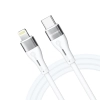 WOZINSKY Kabel przewód do iPhone USB-C - Lightning PD 27W 1m biały