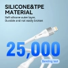 WOZINSKY Kabel przewód do iPhone USB-C - Lightning PD 27W 1m biały