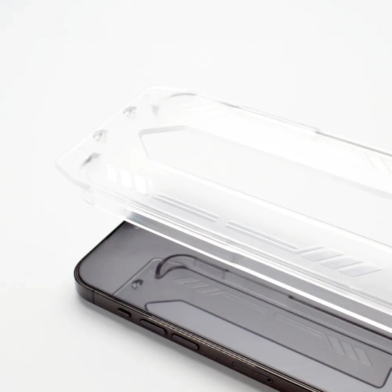 WOZINSKY Szkło hartowane 9H z ramką montażową do iPhone 15 Plus Premium
