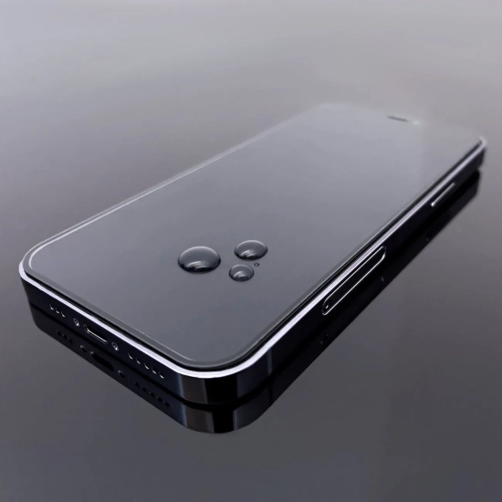 WOZINSKY Szkło hartowane na cały ekran z ramką do iPhone 15 Pro Max czarne