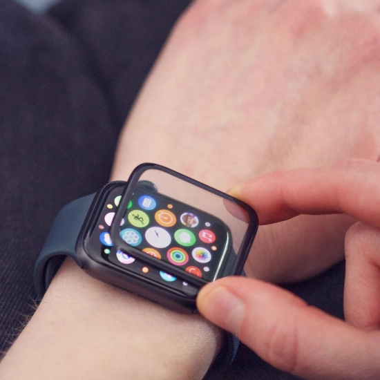WOZINSKY Hybrydowe szkło ochronne do Xiaomi Watch Color 2 czarny