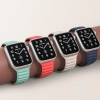 Pasek magnetyczny opaska bransoleta do Apple Watch 45 mm - czerwony