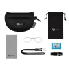 ROCKBROS Okulary rowerowe fotochromowe z filtrem UV 400 białe