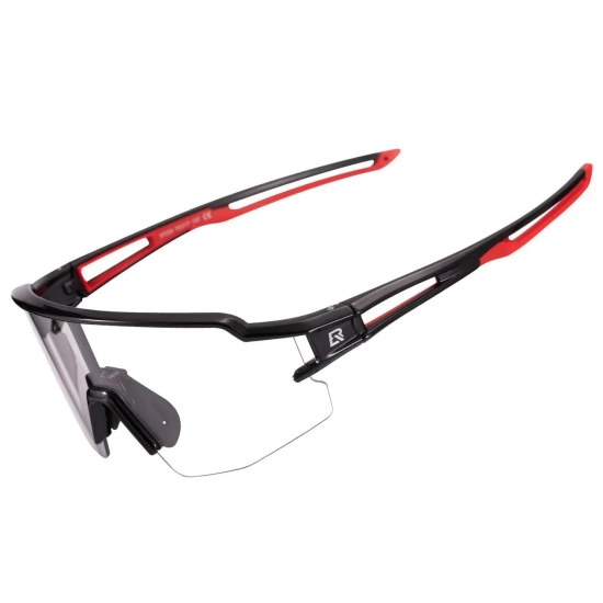 ROCKBROS Okulary rowerowe fotochromowe z filtrami UV 400 UVA i UVB
