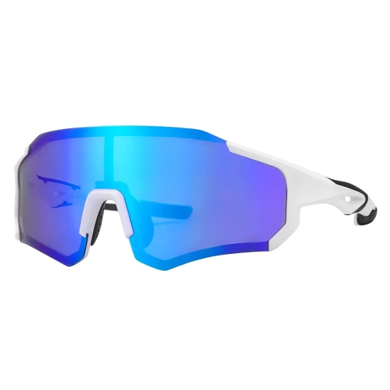 ROCKBROS Okulary rowerowe z polaryzacją i filtrem UV 400 niebieskie