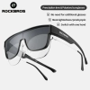 ROCKBROS Okulary rowerowe z polaryzacją ramką i filtrem UV 400 szare