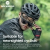 ROCKBROS Okulary rowerowe z polaryzacją ramką i filtrem UV 400 szare