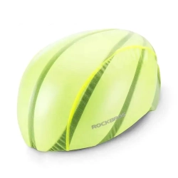ROCKBROS Pokrowiec przeciwdeszczowy na kask rowerowy zielony