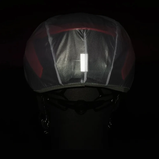 ROCKBROS Pokrowiec przeciwdeszczowy na kask rowerowy zielony