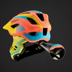 ROCKBROS Kask rowerowy dziecięcy z odpinaną szczęką rozmiar S