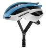 ROCKBROS Kask rowerowy uniwersalny regulowany rozmiar M niebiesko-biały