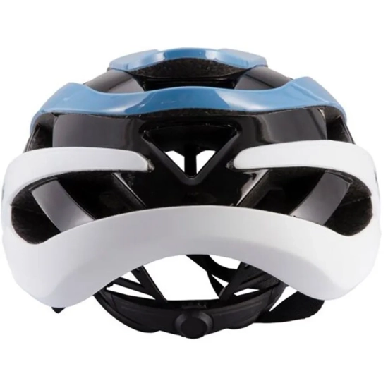 ROCKBROS Kask rowerowy uniwersalny regulowany rozmiar M niebiesko-biały