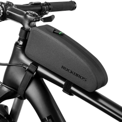 ROCKBROS Twarda wodoodporna torba rowerowa na ramę poj. 1.6L czarna