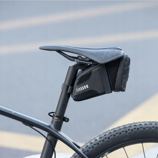 ROCKBROS Torba rowerowa wodoodporna mocowana pod siodełko pojmność 1.5L