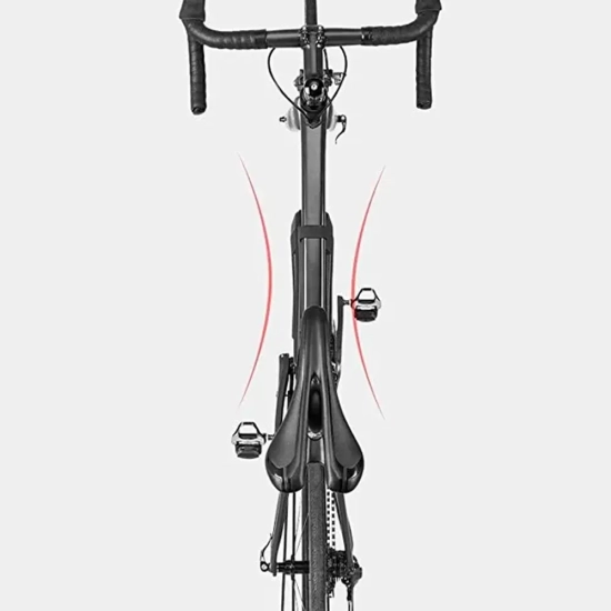 ROCKBROS Twarda torba rowerowa wodoodporna mocowana pod ramę 2.5L czarna