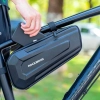 ROCKBROS Twarda torba rowerowa wodoodporna mocowana pod ramę 1.5L czarna
