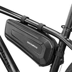 ROCKBROS Twarda torba rowerowa wodoodporna mocowana pod ramę 1.5L czarna