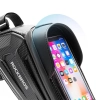 ROCKBROS Sakwa rowerowa na ramę pancerna z kieszonką na telefon nawigację