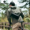 ROCKBROS 2w1 Torba rowerowa na kierownicę z paskiem na ramię 1.5L czarna