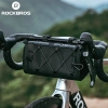 ROCKBROS 2w1 Torba rowerowa na kierownicę z paskiem na ramię 1.5L czarna