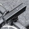 ROCKBROS Lampka rowerowa przednia 1000 lm z kablem USB-C - USB-A - czarna