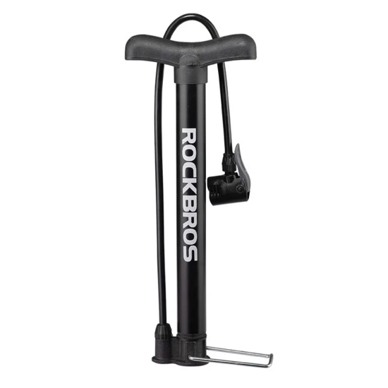 ROCKBROS Pompka rowerowa podłogowa 120psi / 8bar końcówki do piłek