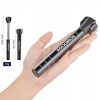 ROCKBROS Mała pompka rowerowa 7 bar aluminium dł. 17cm - czarna