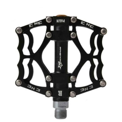 ROCKBROS Zestaw pedałów rowerowych MTB atntypoślizgowe czarny